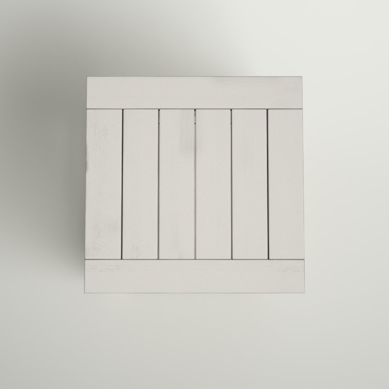 Sand & Stable Lana Off White End Table with Storage & Reviews Wayfair